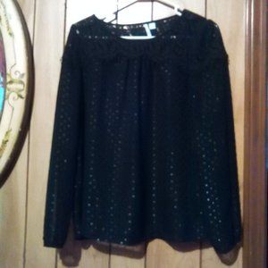 Elle liteweight#sheer top